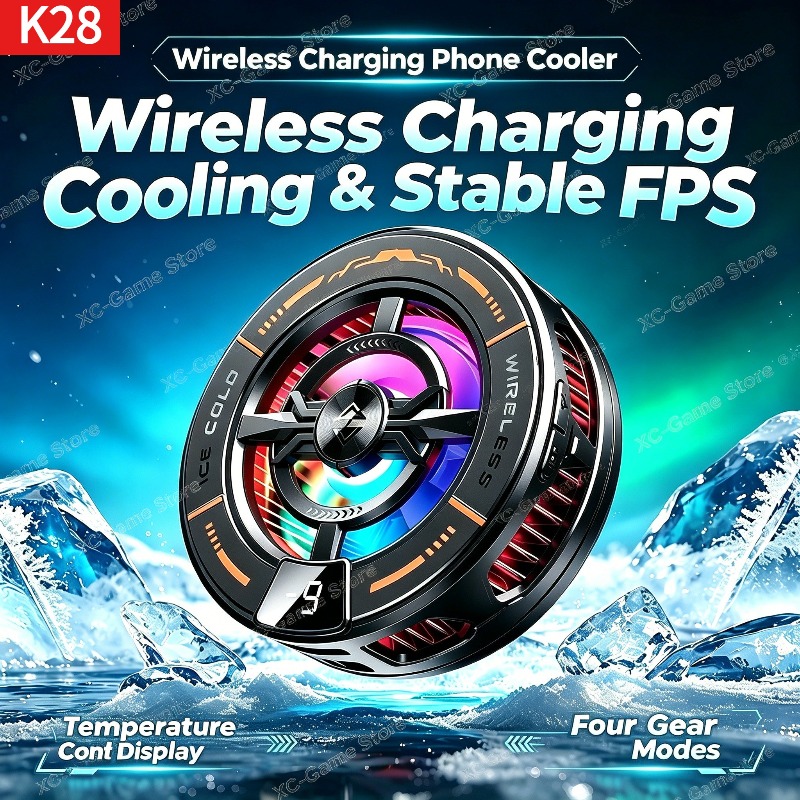 Gaming Accessories For Room - Refroidisseur de téléphone magnétique à semi-conducteurs