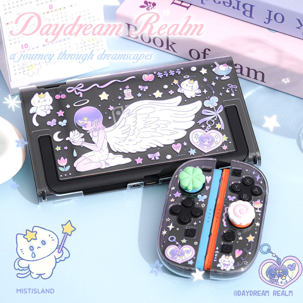 Gaming Accessories In China - Étui de protection transparent Mist Island