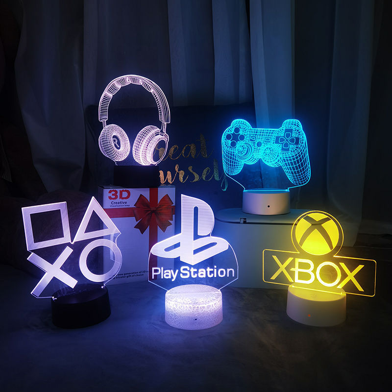 Accessories For Your Gaming Room - Lampe, veilleuse, lampe de table LED