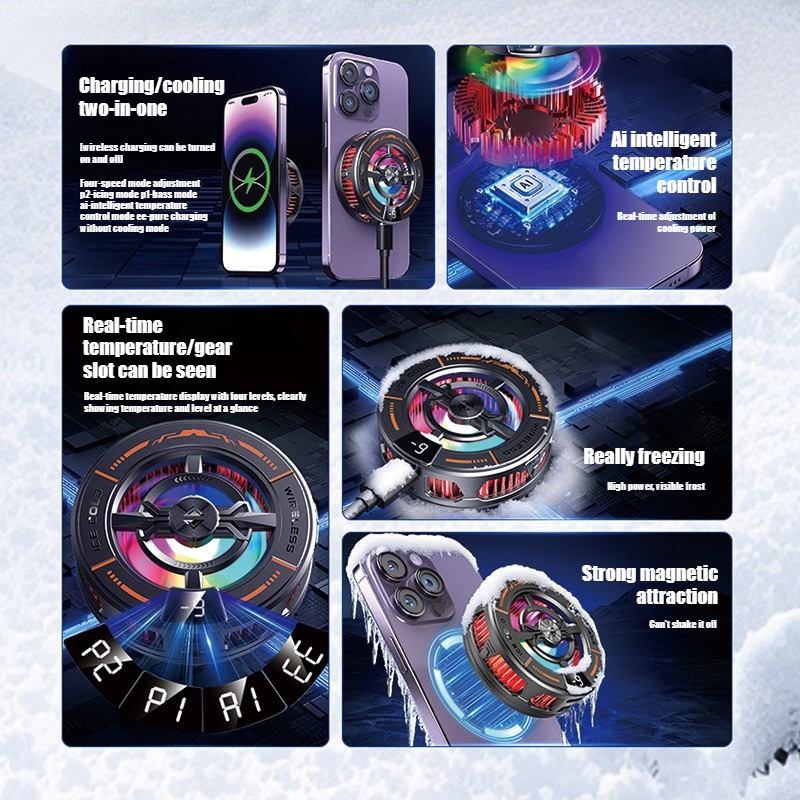 Refroidisseur de téléphone mag - Gaming Accessories For Room avis et prix