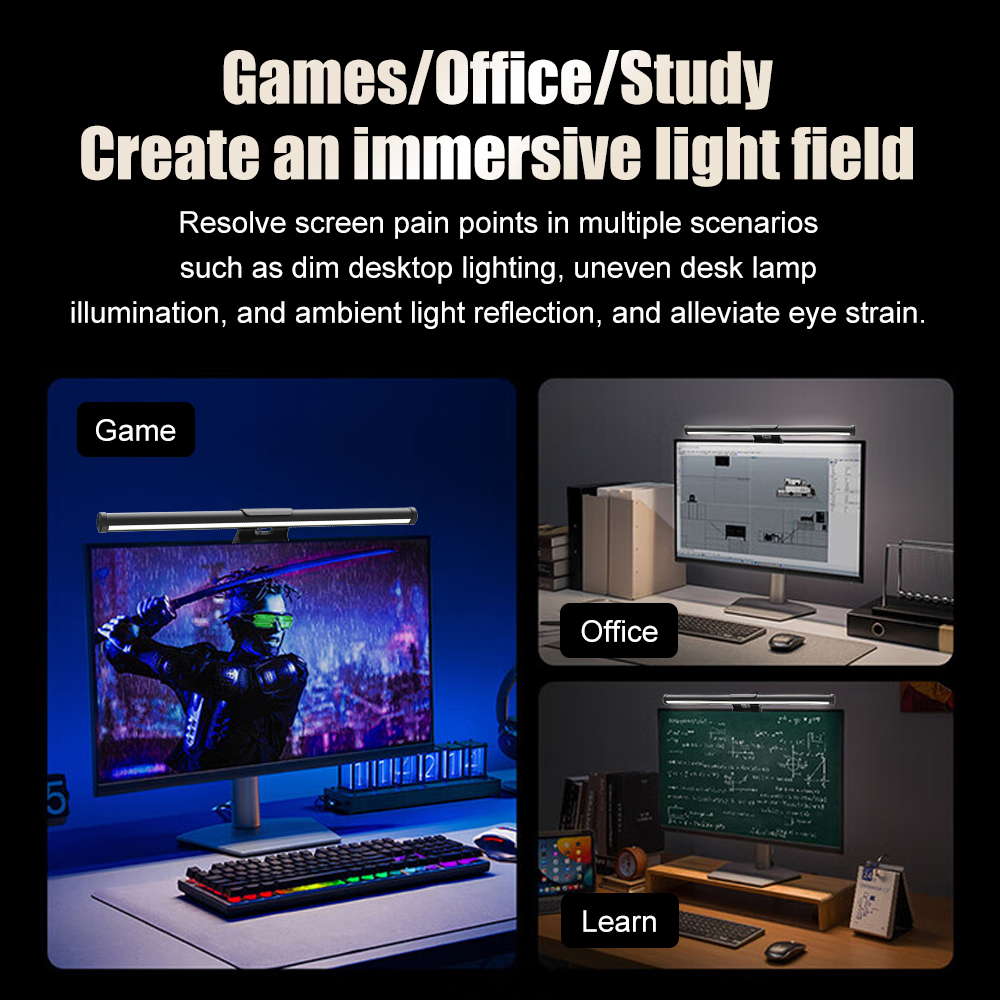 Barre lumineuse pour écran, éc - Accessories For Your Gaming Room avis et prix