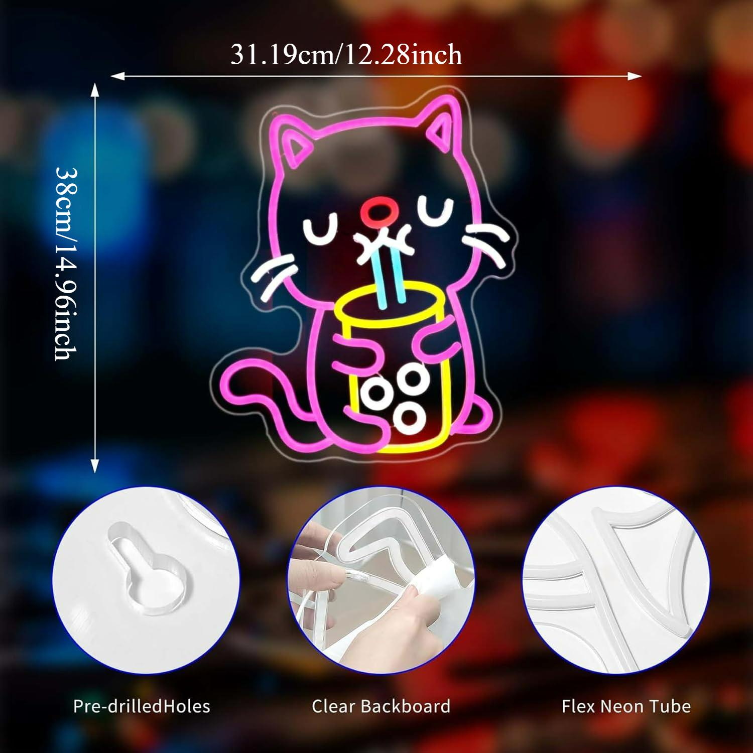 Enseigne néon LED USB à intens - Gaming Accessories Shop avis et prix