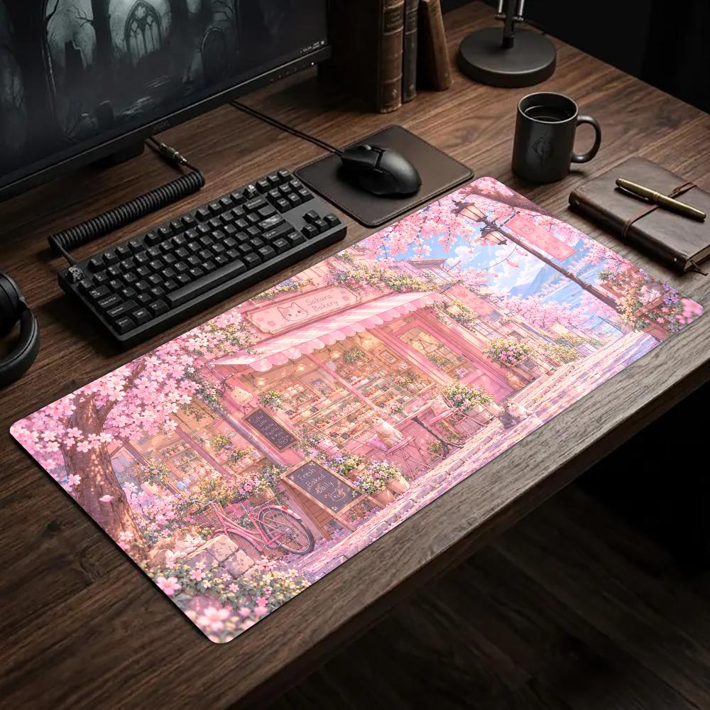 Tapis de bureau à motifs de fl - Gaming Accessories Shop avis et prix