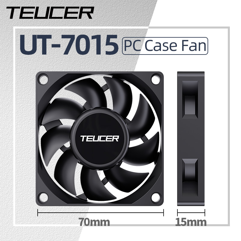 Teucer UT-7015 7 cm ventilateu - Gaming Accessories Rack avis et prix