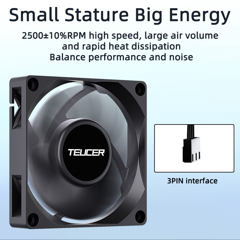Teucer UT-7015 7 cm ventilateu - Gaming Accessories Rack avis et prix